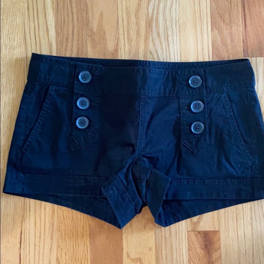 Express button up shorts